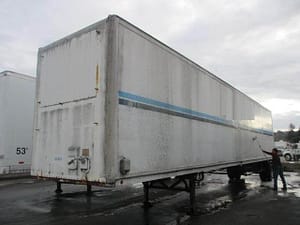 1983 FRUEHAUF 45' INSULATED DRY VAN - STORAGE TRAILER