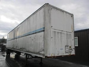 1983 FRUEHAUF 45' INSULATED DRY VAN - STORAGE TRAILER